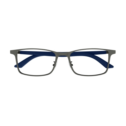 005 - Gunmetal/Blue - Transparent