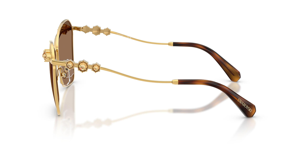 4007TO - Yellow - Brown Swarovski Gold