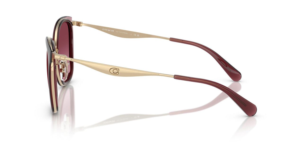 94518H - Gold - Burgundy Gradient