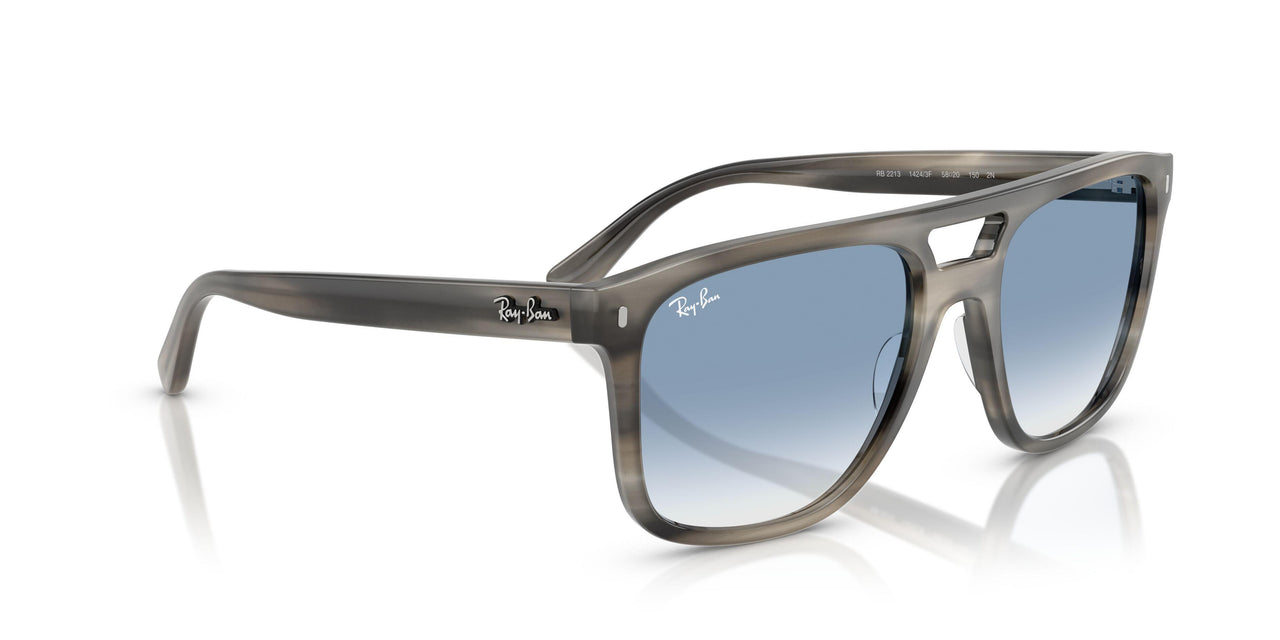 14243F - Tortoise - Clear Gradient Blue