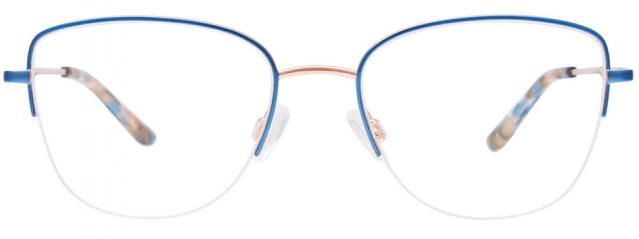 50 - Blue  & Rose Gold