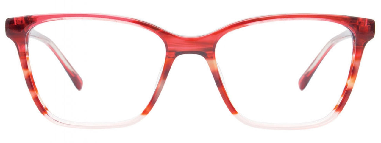 030 - Trans Red & Marble Brown & Pink