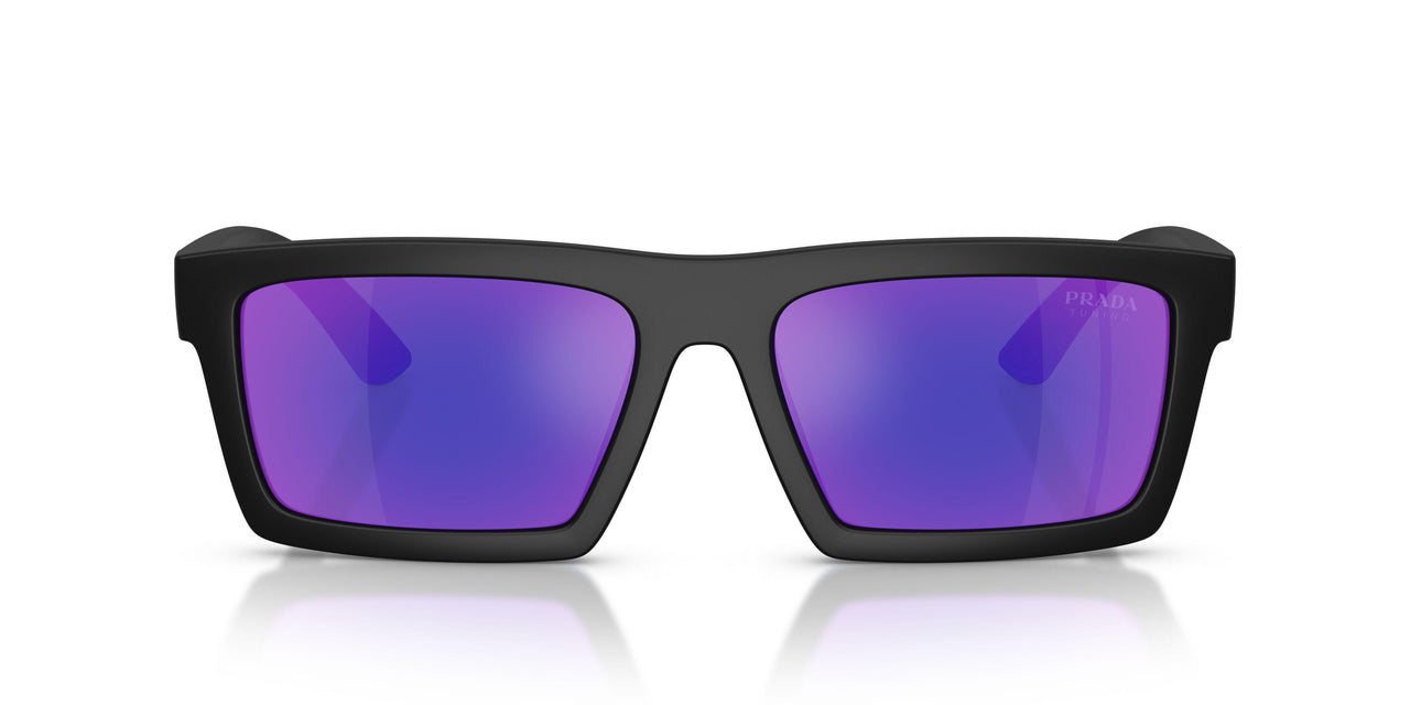 1BO05U - Black - Dark Blue Mirror Violet