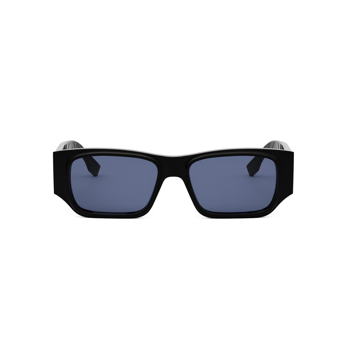 01V - Shiny Black - Blue
