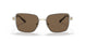 188773 - White - Brown Solid