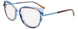50 - Blue Marbled & Light Blue & Brown Marbled