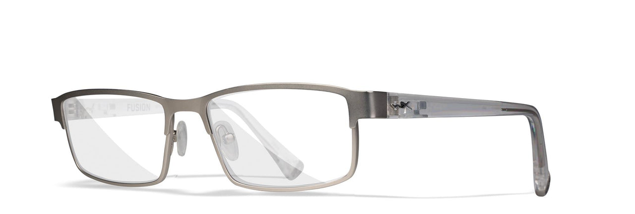 WSFSN05 Matte Silver/Gloss Clear Crystal