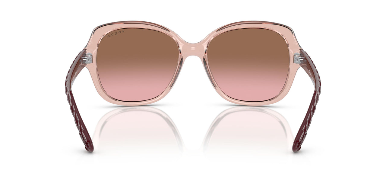 286414 - Transparent Pink - Pink gradient brown