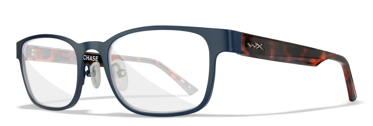 WSCHS03 Matte Blue/Gloss Demi Temples
