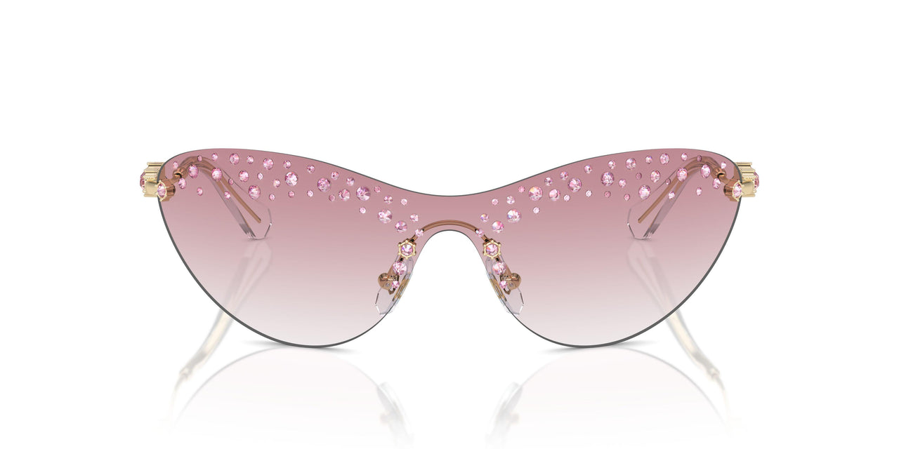 40138D - Gold - Clear Gradient Pink