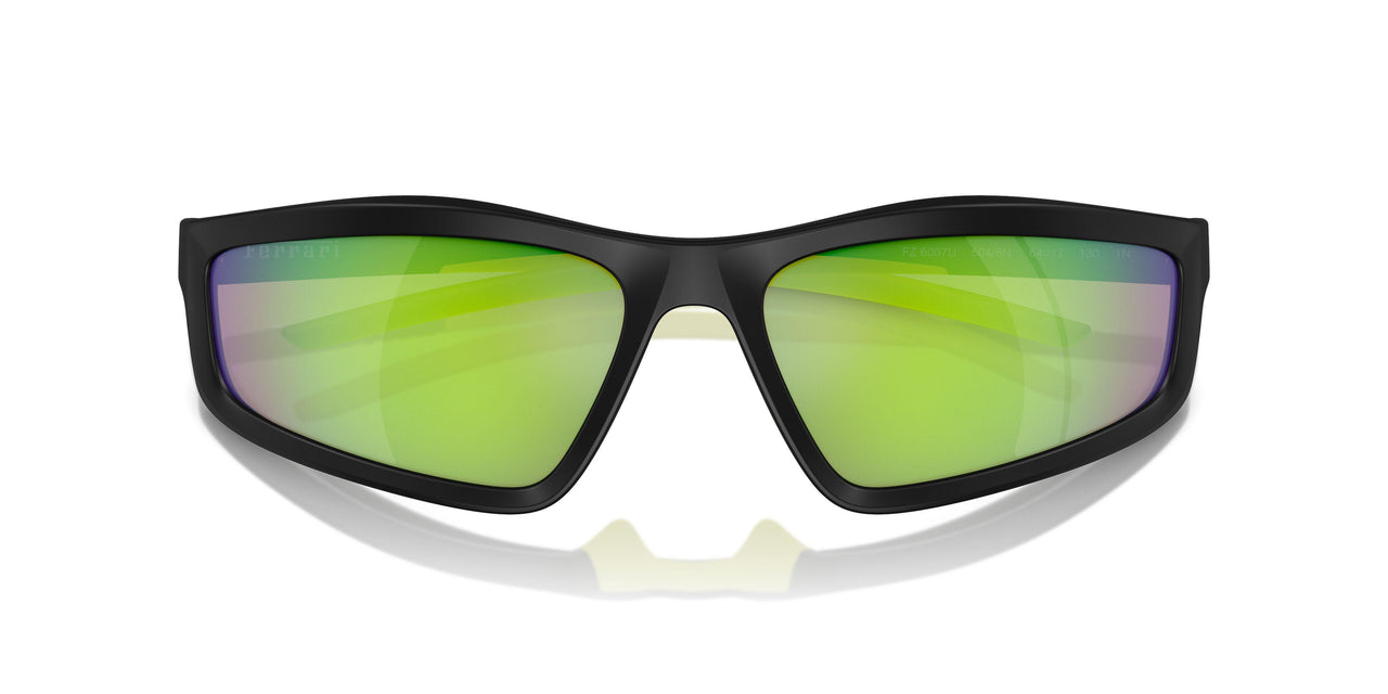 504/8N - Black - Lime Mirror Green