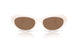 579073 - White - Brown Solid