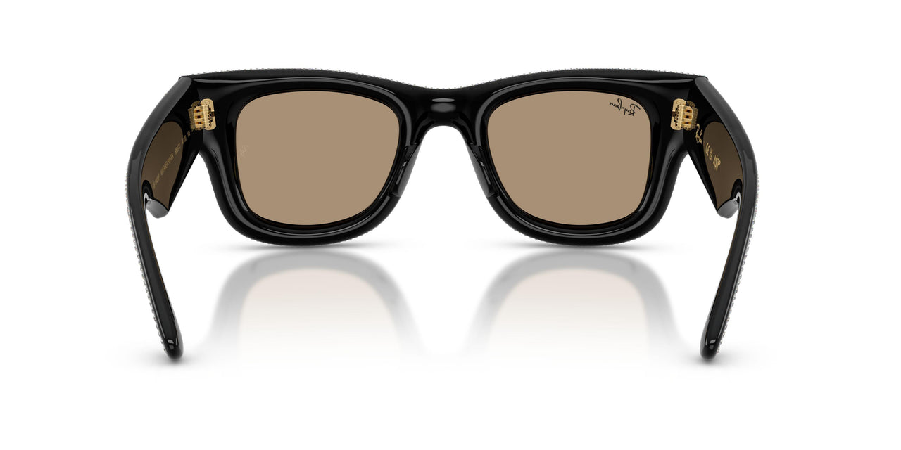 68657J - Black - Dark Brown/rose Gold