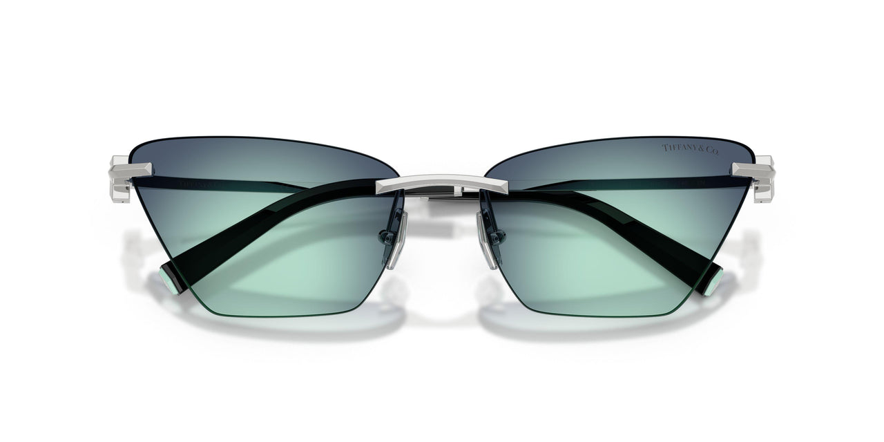 60019S - Silver - Gradient Blue
