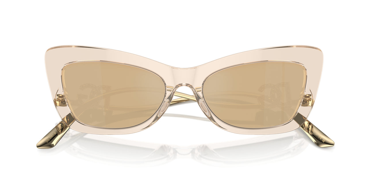 343203 - Brown - Clear Mirror Real Yellow Gold