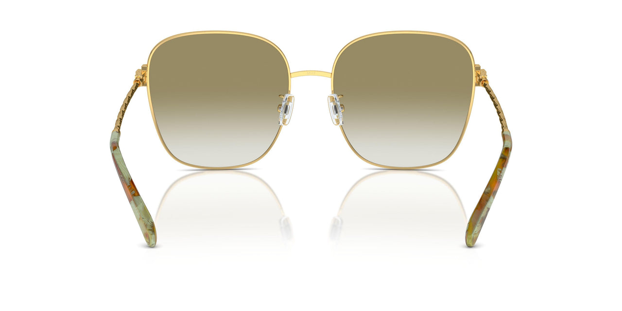 33438E - Gold - Clear Gradient Dark Green