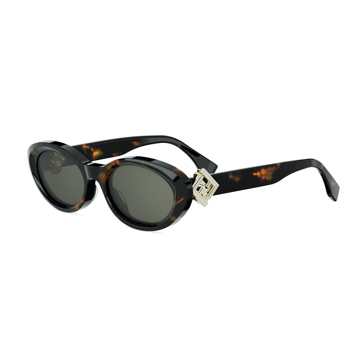 52N - Shiny Dark Havana - Green