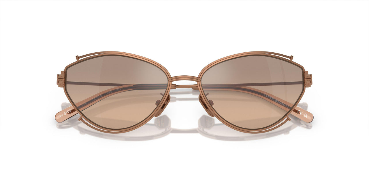 33513D - Copper - Brown Mirror Gradient Silver