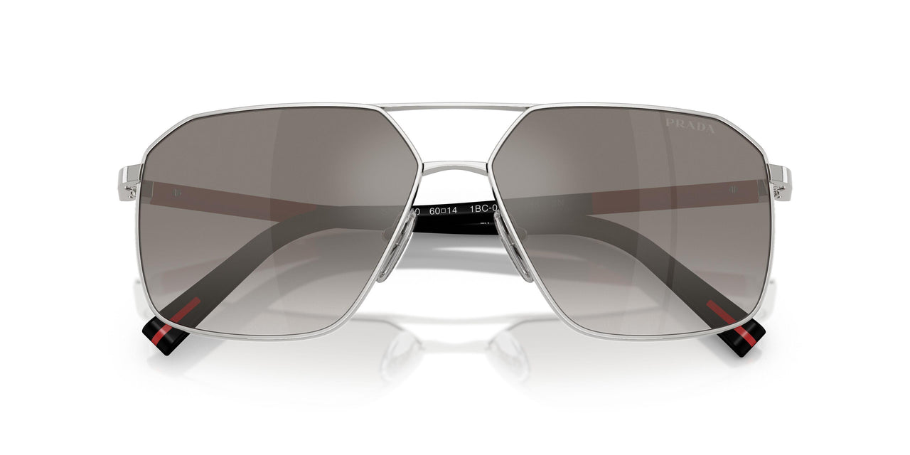 1BC02M - Silver - Gradient Grey Mirror Silver