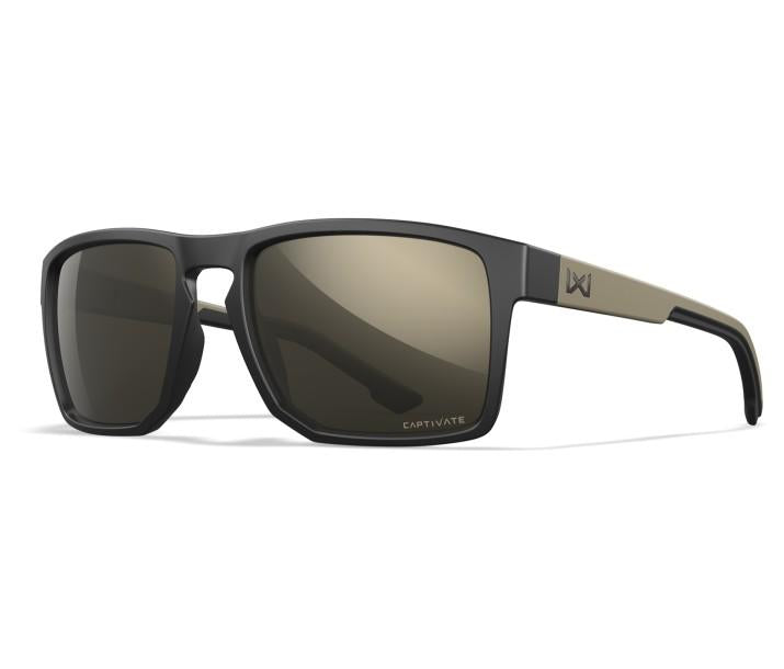 AC6FND04 Captivate Tungsten Mirror/Matte Black And Tan