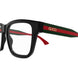 001 - Black/Green - Transparent
