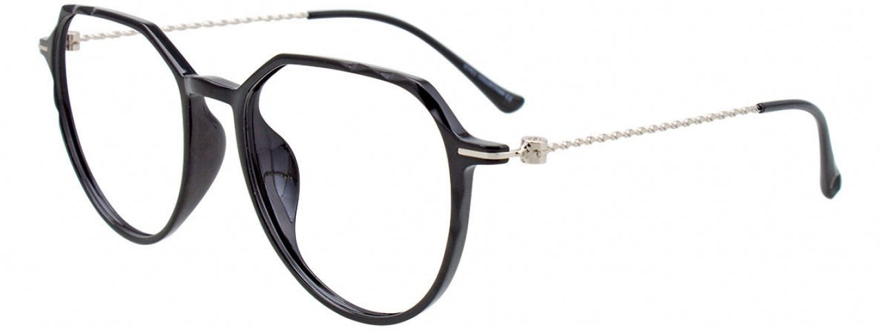 90 - Black & Silver/Silver