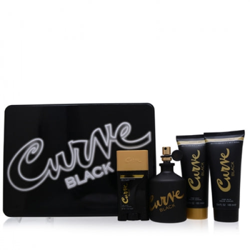 Liz Claiborne Curve Black Men 4 Pc Set
