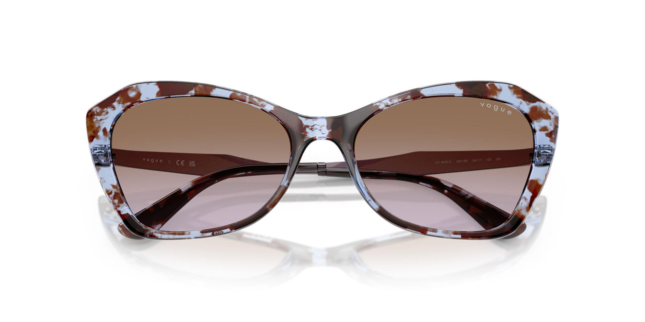 320168 - Blue - Violet Gradient Brown