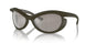 41096G - Green - Light Grey Mirror Silver