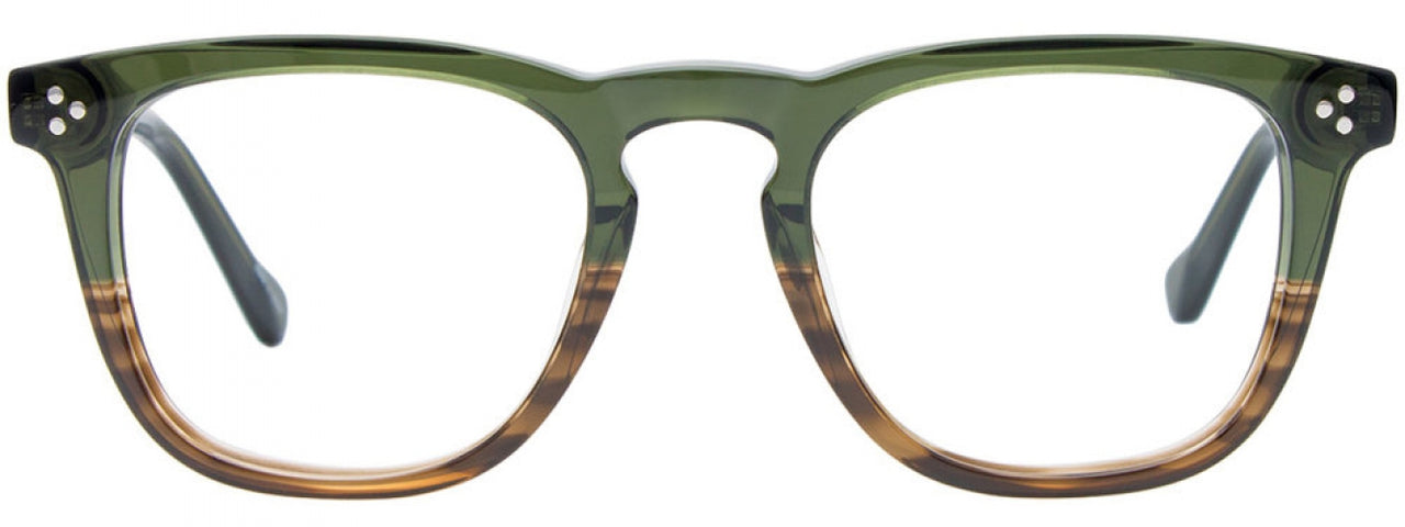 60 - Transparent Khaki & Transparent Striped Brown
