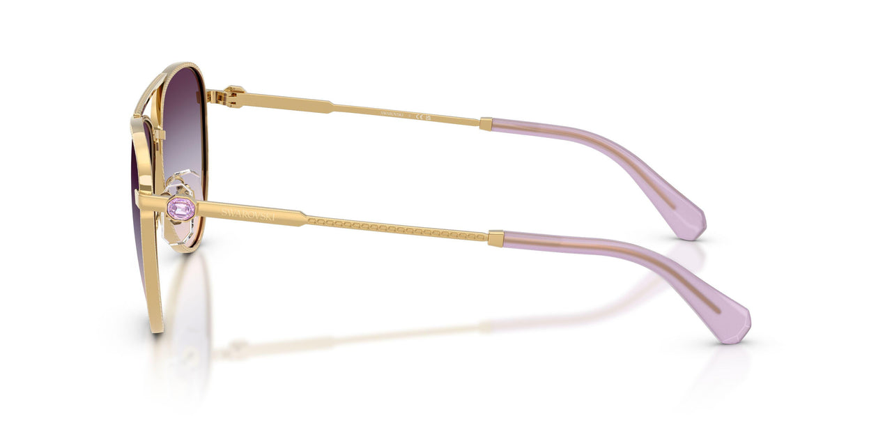 4036U7 - Gold - Gradient Light Brown/blue/violet