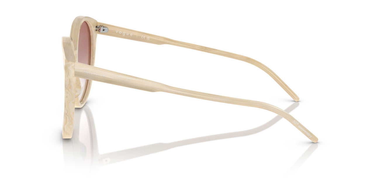 30708D - Ivory - Clear Gradient Pink