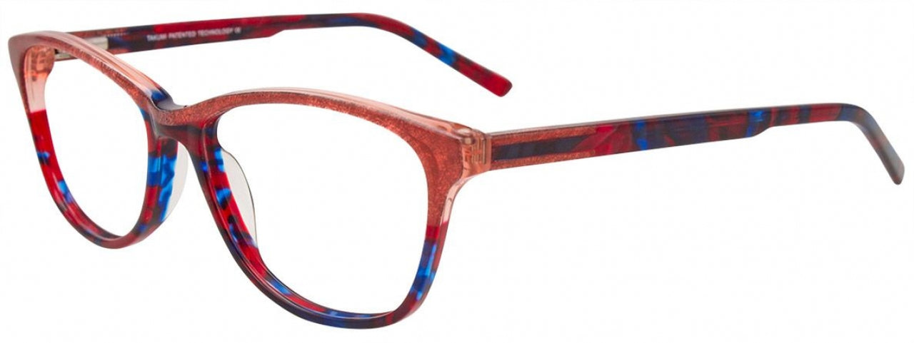 30 - Red & Blue Marbled & Light Red