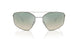 303/W0 - Silver - Gradient Green Mirror
