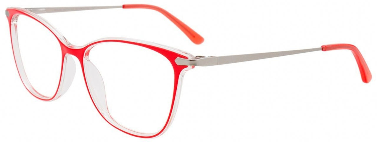 30 - Red & Crystal / Silver