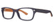 NVMTTRNG - Navy Matte/Orange