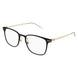 001 - Black/Gold - Transparent