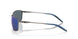 600908 - 247 Matte Dark Gunmetal - Blue Mirror 580p