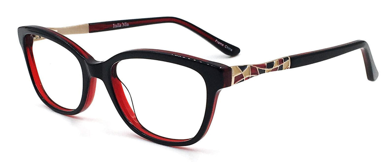 BK - Black Burgundy Mosaic