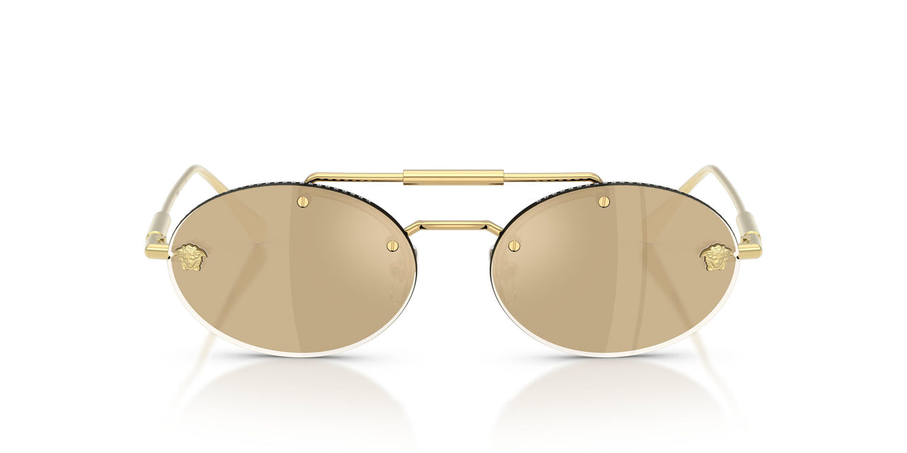 K00303 - Gold - Clear Mirror Real Yellow Gold