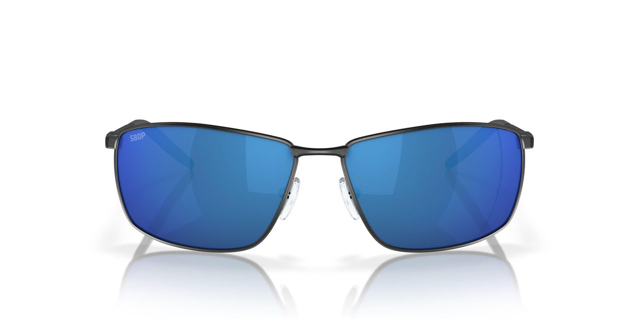 600902 - 11 Matte Black - Blue Mirror 580p