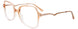 10 - Gradient Transp Peach / Beige