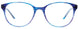 50 - Transparent Striped Blue