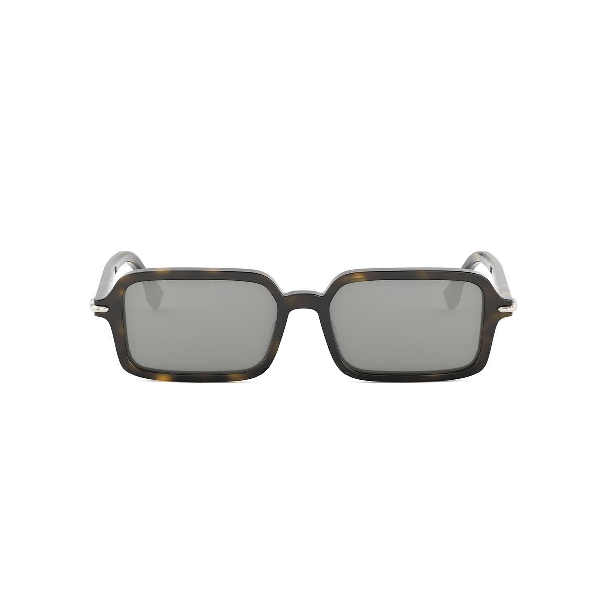 52C - Shiny Dark Havana - Smoke Mirror
