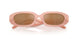 2028/O - Pink - Brown Back Mirror