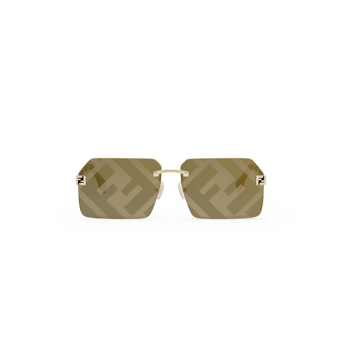 33G - Matte Clear Gold - Brown Mirror