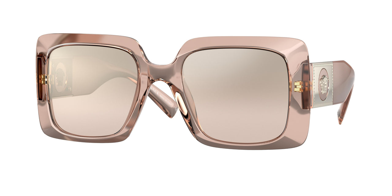 53394E - Pink - Brown Mirror Gradient Gold
