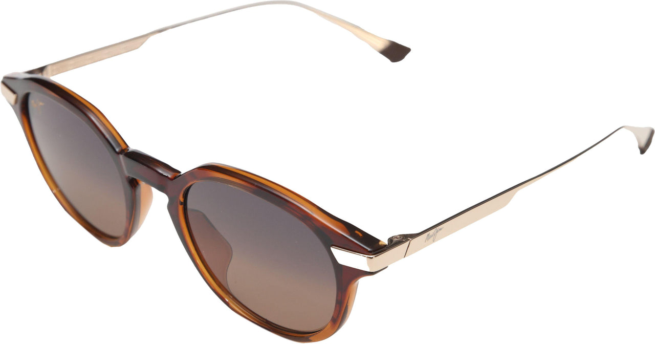 10 - Shiny Dark Havana With Gold - Hcl Bronze