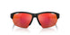 1BO04U - Black - Dark Grey Mirror Orange Tuning
