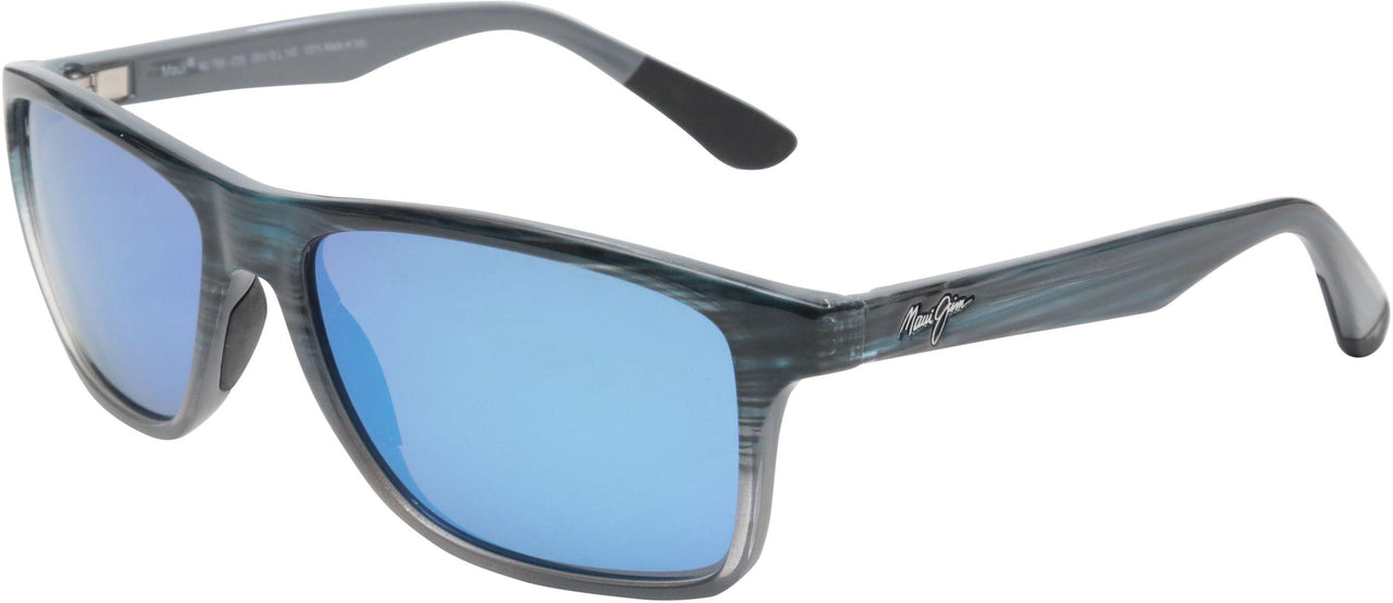 03S - Blue Black Stripe Fade - Blue Hawaii